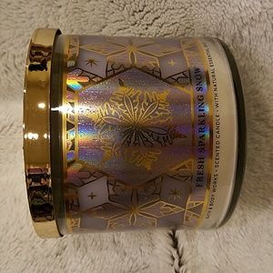 Fresh Sparkling Snow 3 wick candle